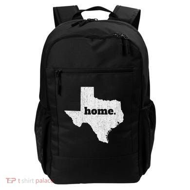 Texas Home State Map Pride Backpack