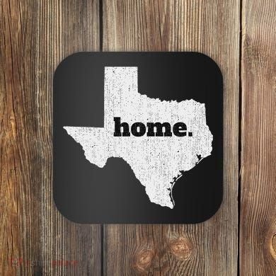Texas Home State Map Pride Coaster