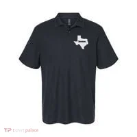 Texas Home State Map Pride Polo thumb 0