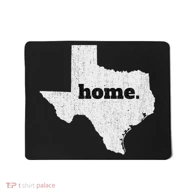 Texas Home State Map Pride Mousepad