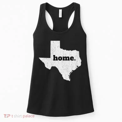 Texas Home State Map Pride Women's Tank Top