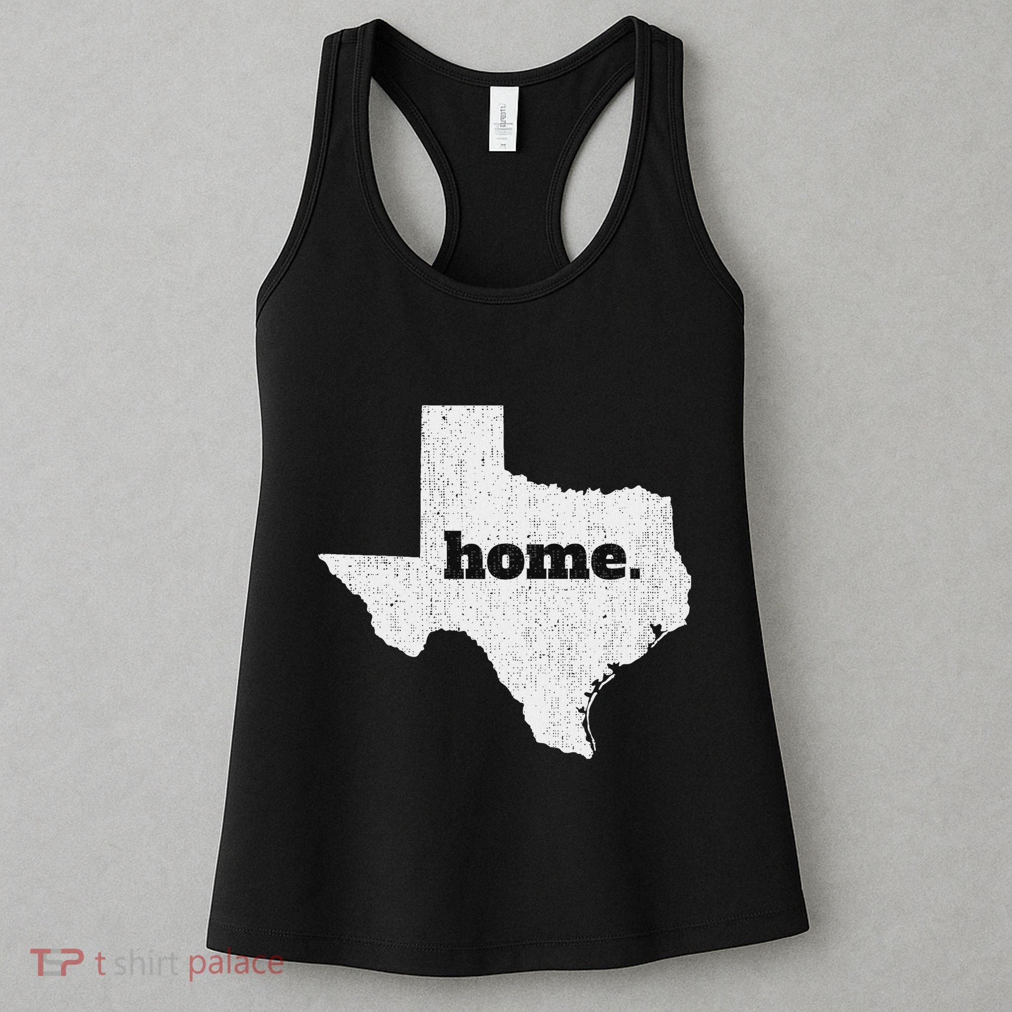 Texas Home State Map Pride Women's Tank Top
