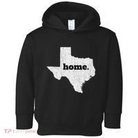 Texas Home State Map Pride Toddler Hoodie thumb 0