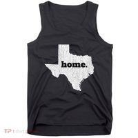 Texas Home State Map Pride Tank Top thumb 0