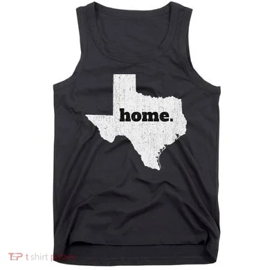 Texas Home State Map Pride Tank Top