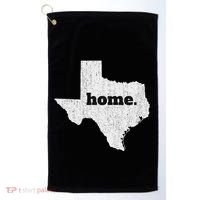 Texas Home State Map Pride Golf Towel thumb 0