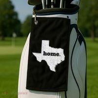 Texas Home State Map Pride Golf Towel thumb 2