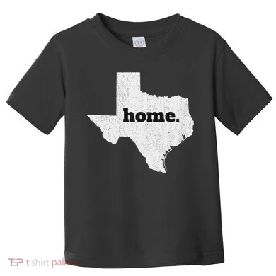 Texas Home State Map Pride Toddler T-Shirt