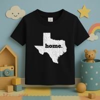 Texas Home State Map Pride Toddler T-Shirt thumb 3