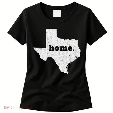 Texas Home State Map Pride Women's T-Shirt