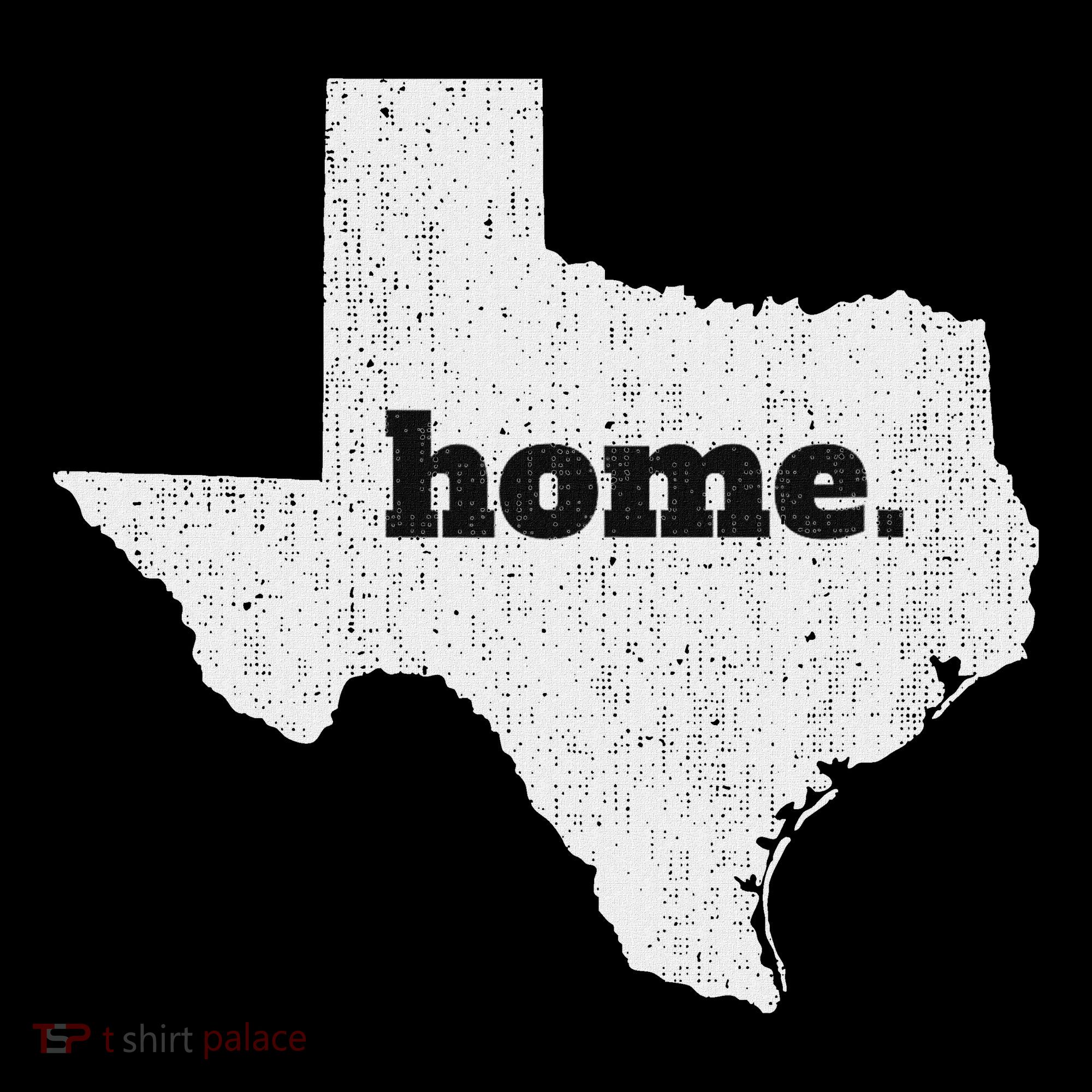 Texas Home State Map Pride Women's T-Shirt