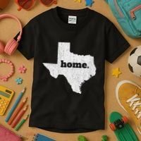 Texas Home State Map Pride Kids T-Shirt thumb 3
