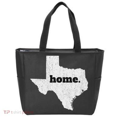 Texas Home State Map Pride Tote Bag