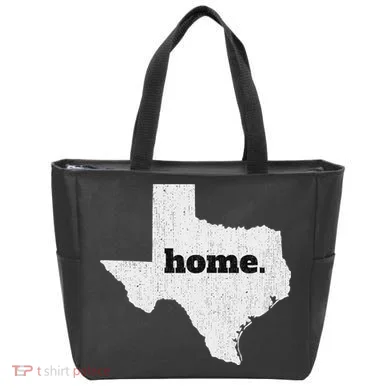 Texas Home State Map Pride Tote Bag