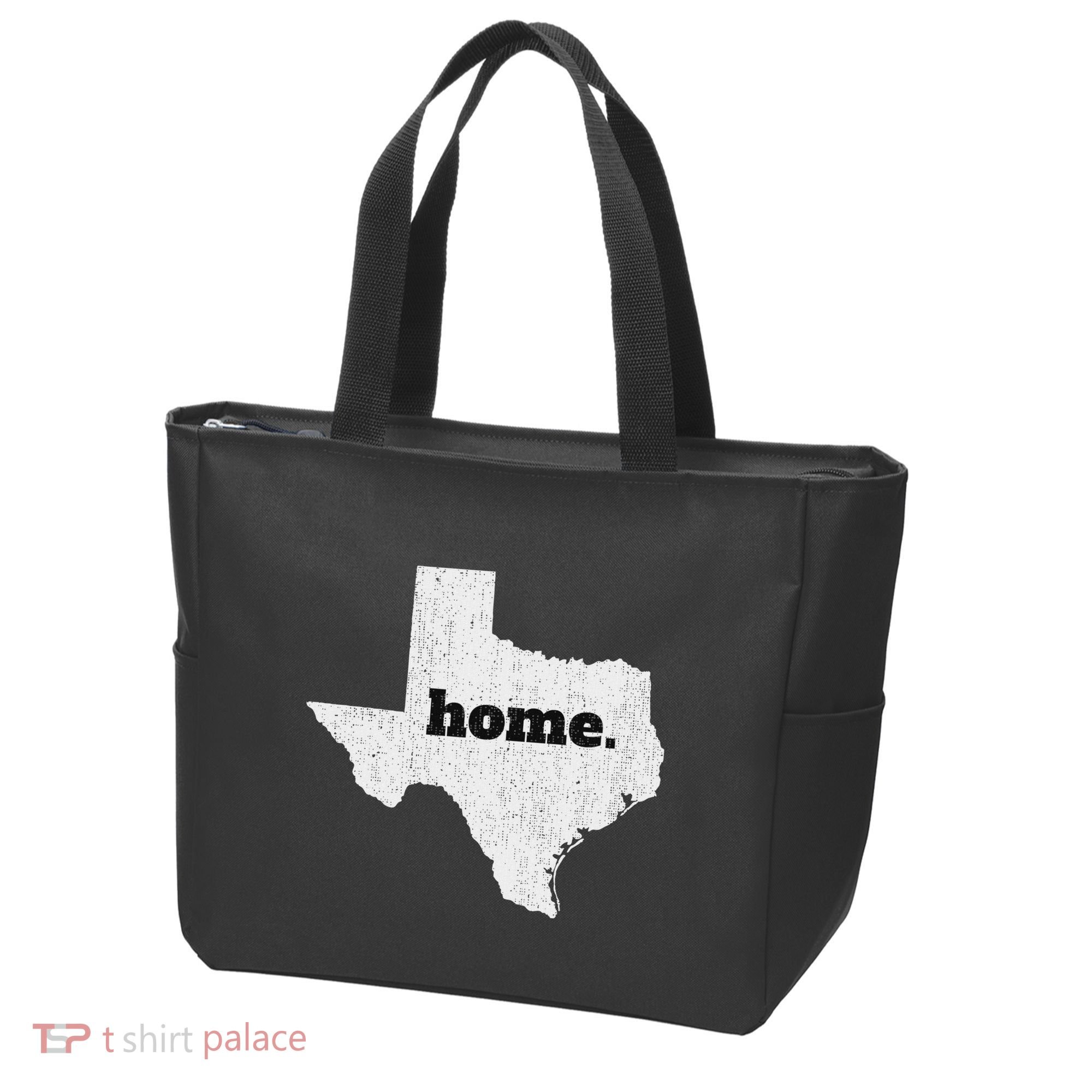 Texas Home State Map Pride Tote Bag