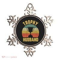 Trophy Husband Shirt Funny For Cool Father Or Dad Ornament thumb 0