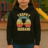 Trophy Husband Shirt Funny For Cool Father Or Dad Kids Hoodie thumb 3