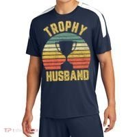 Trophy Husband Shirt Funny For Cool Father Or Dad Sport-Tek Competitor United Soccer Jersey thumb 0