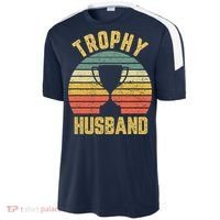 Trophy Husband Shirt Funny For Cool Father Or Dad Sport-Tek Competitor United Soccer Jersey thumb 2