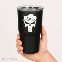 Trump Hair Skull Tumbler thumb 2