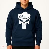 Trump Hair Skull Hoodie thumb 2