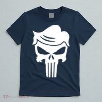 Trump Hair Skull T-Shirt thumb 5