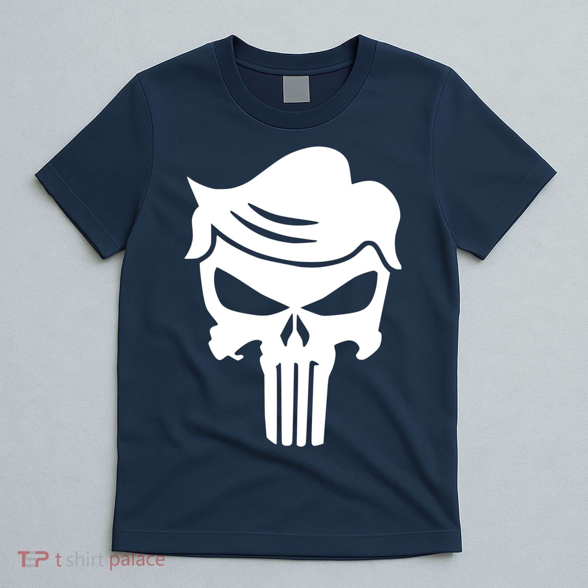 Trump Hair Skull T-Shirt