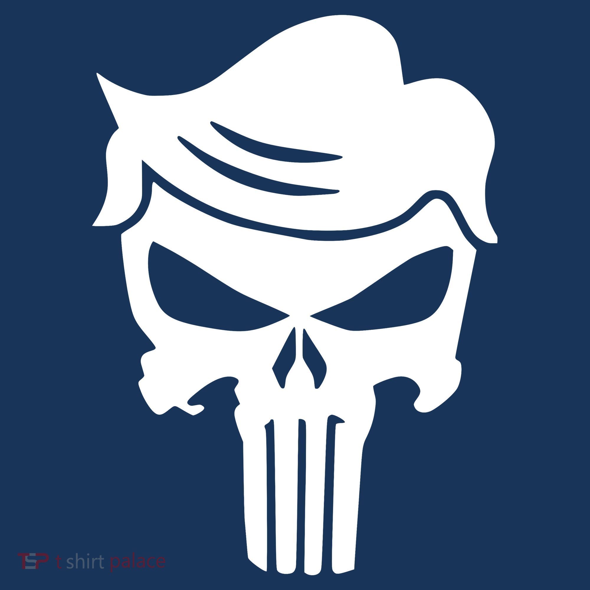 Trump Hair Skull Mousepad