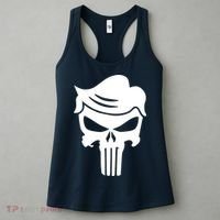 Trump Hair Skull Women's Tank Top thumb 3
