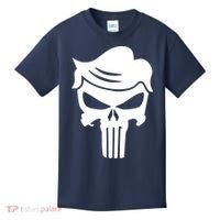 Trump Hair Skull Kids T-Shirt thumb 0