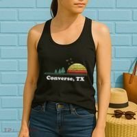 Texas Home Souvenir Print Women's Tank Top thumb 2