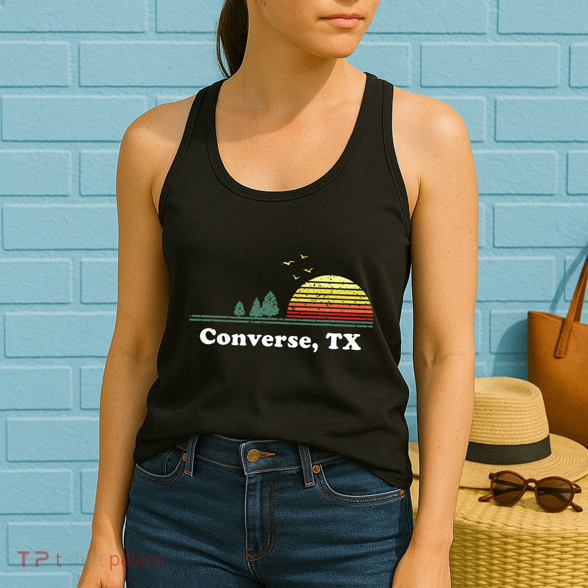 Texas Home Souvenir Print Women's Tank Top