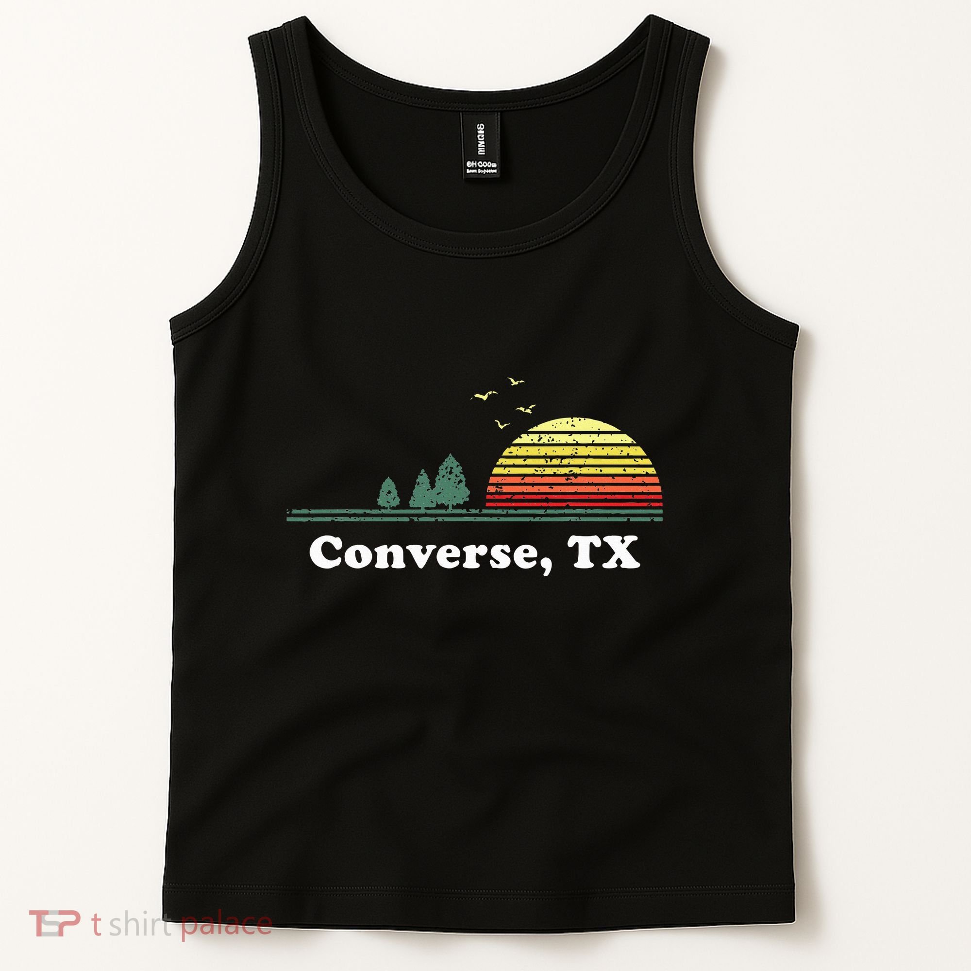 Texas Home Souvenir Print Tank Top