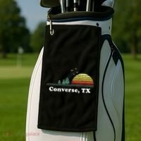 Texas Home Souvenir Print Golf Towel thumb 2