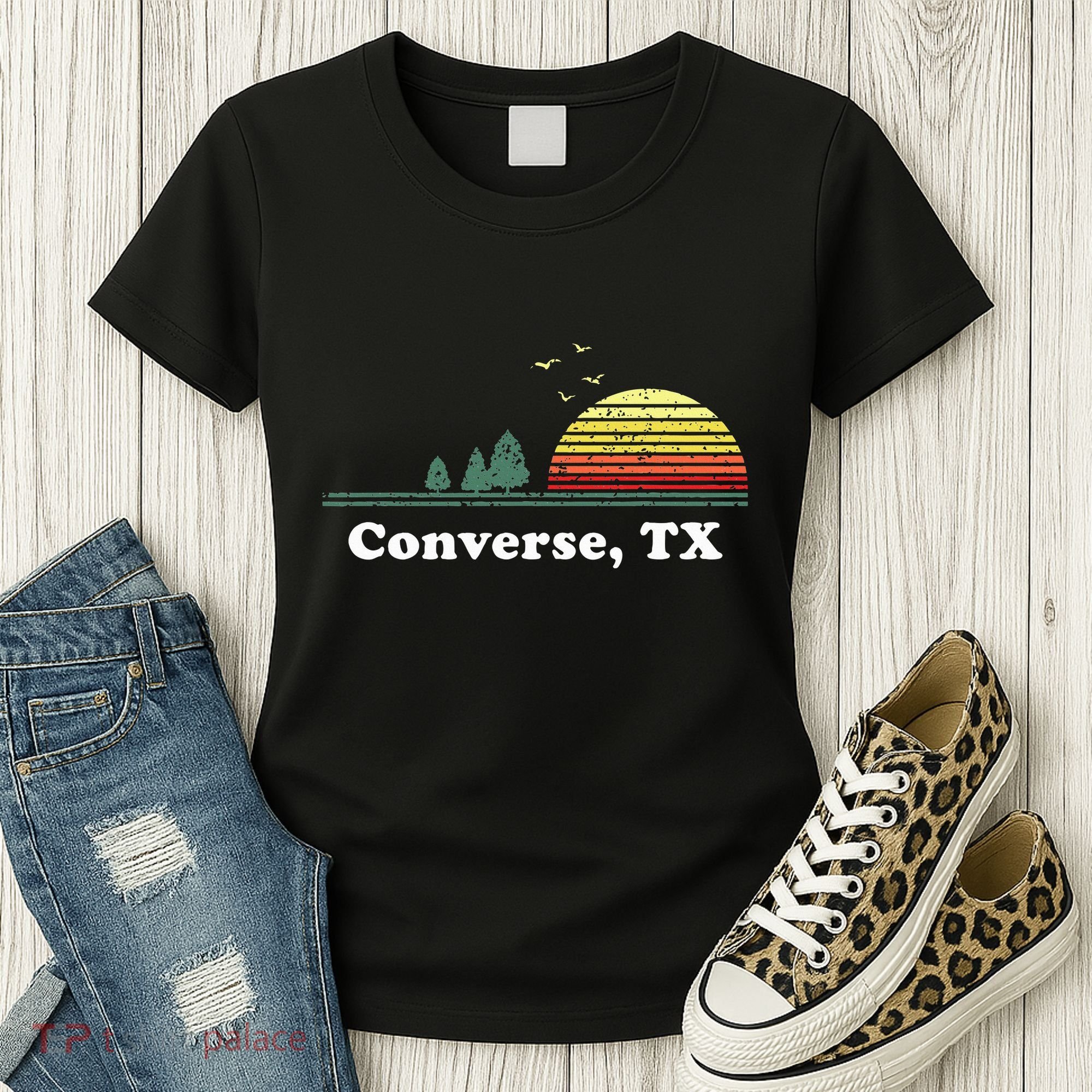 Texas Home Souvenir Print Women's T-Shirt