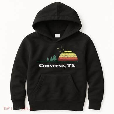 Texas Home Souvenir Print Kids Hoodie