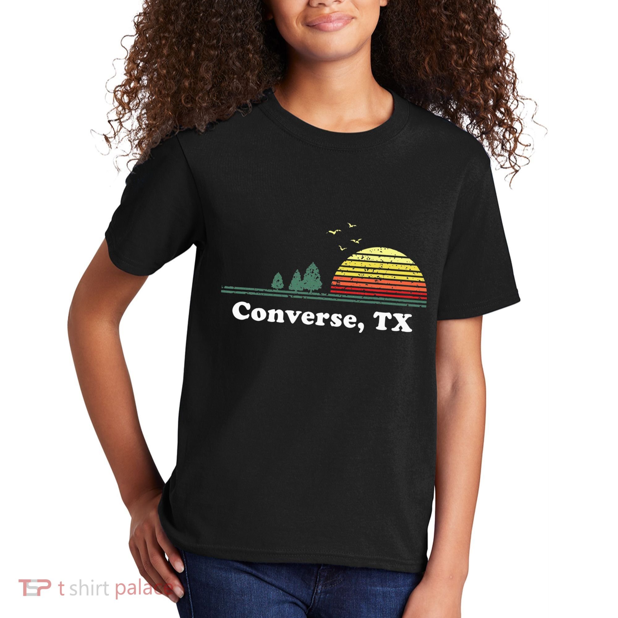 Texas Home Souvenir Print Kids T-Shirt