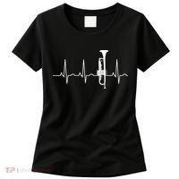Trumpeter Heartbeat Trumpet Player Music Jazz Women's T-Shirt thumb 0