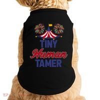 Tiny Hu Tamer Circus Carnival Ring Master Teacher Parent Gift Doggie Tank thumb 0