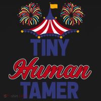 Tiny Hu Tamer Circus Carnival Ring Master Teacher Parent Gift USA-Made Doggie Bandana thumb 2