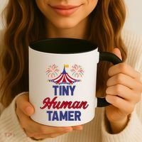 Tiny Hu Tamer Circus Carnival Ring Master Teacher Parent Gift Coffee Mug thumb 3