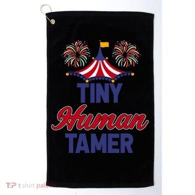 Tiny Hu Tamer Circus Carnival Ring Master Teacher Parent Gift Golf Towel