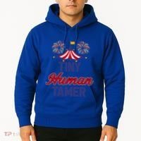 Tiny Hu Tamer Circus Carnival Ring Master Teacher Parent Gift Hoodie thumb 2