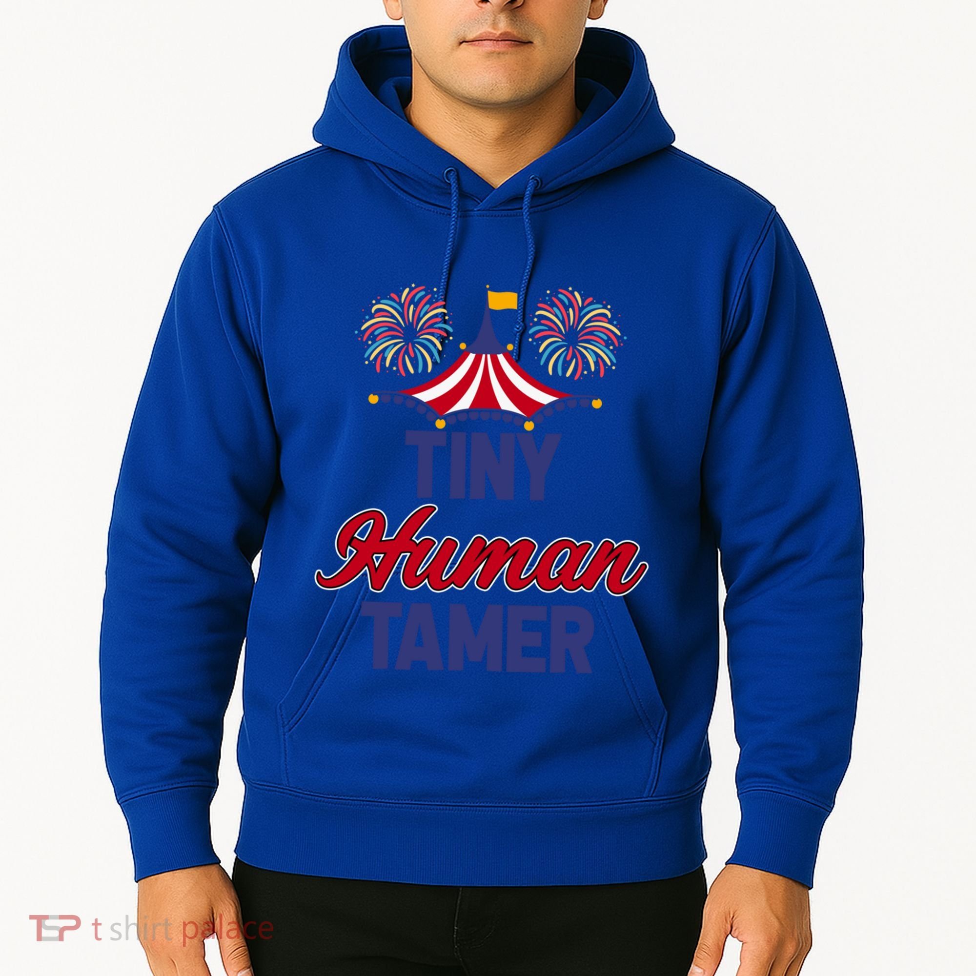 Tiny Hu Tamer Circus Carnival Ring Master Teacher Parent Gift Hoodie