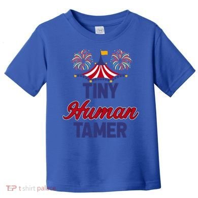 Tiny Hu Tamer Circus Carnival Ring Master Teacher Parent Gift Toddler T-Shirt