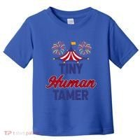 Tiny Hu Tamer Circus Carnival Ring Master Teacher Parent Gift Toddler T-Shirt thumb 0