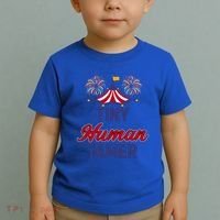 Tiny Hu Tamer Circus Carnival Ring Master Teacher Parent Gift Toddler T-Shirt thumb 2