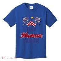 Tiny Hu Tamer Circus Carnival Ring Master Teacher Parent Gift Kids T-Shirt thumb 0