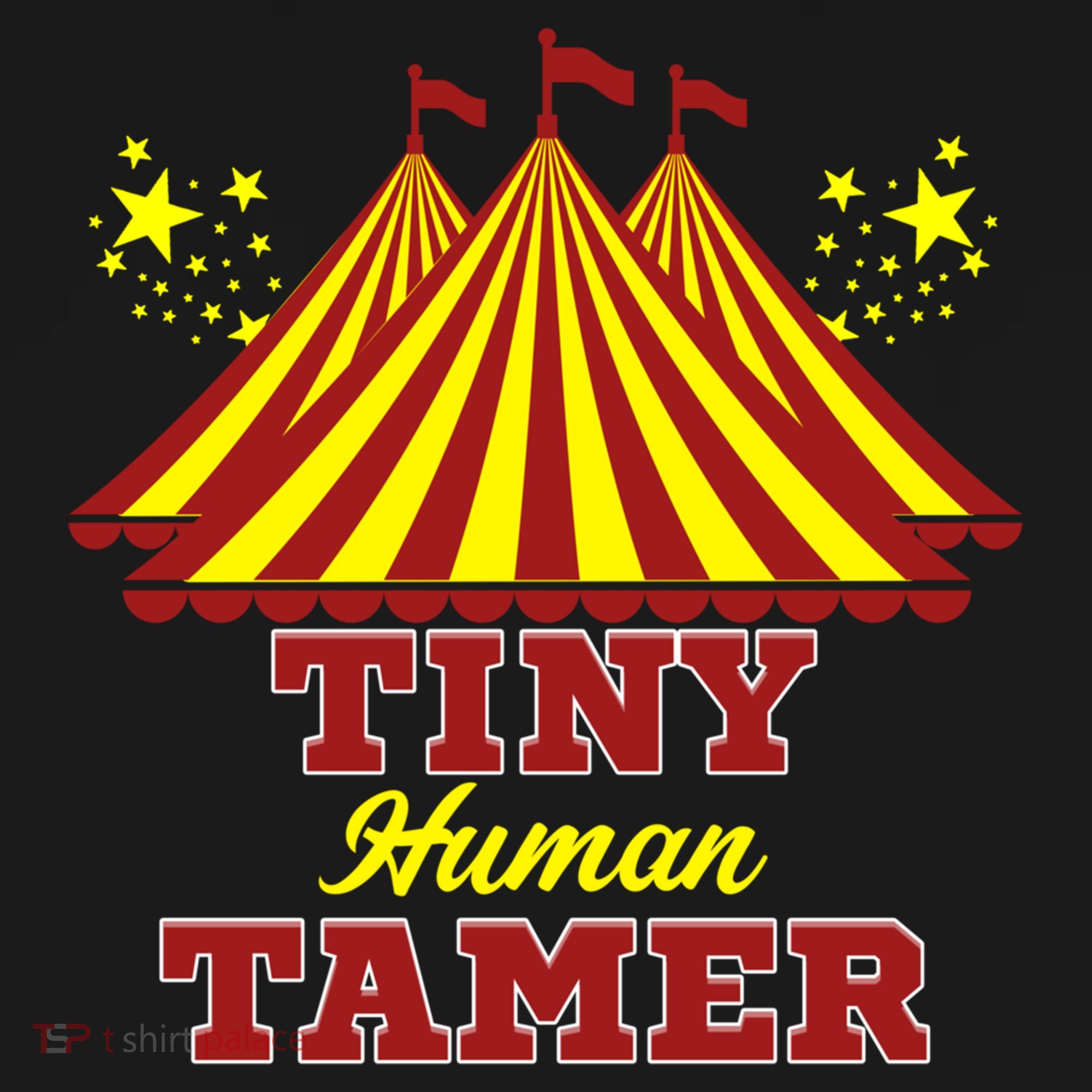 Tiny Hu Tamer Circus Carnival Ring Master Teacher Parent Gift USA-Made Doggie Bandana