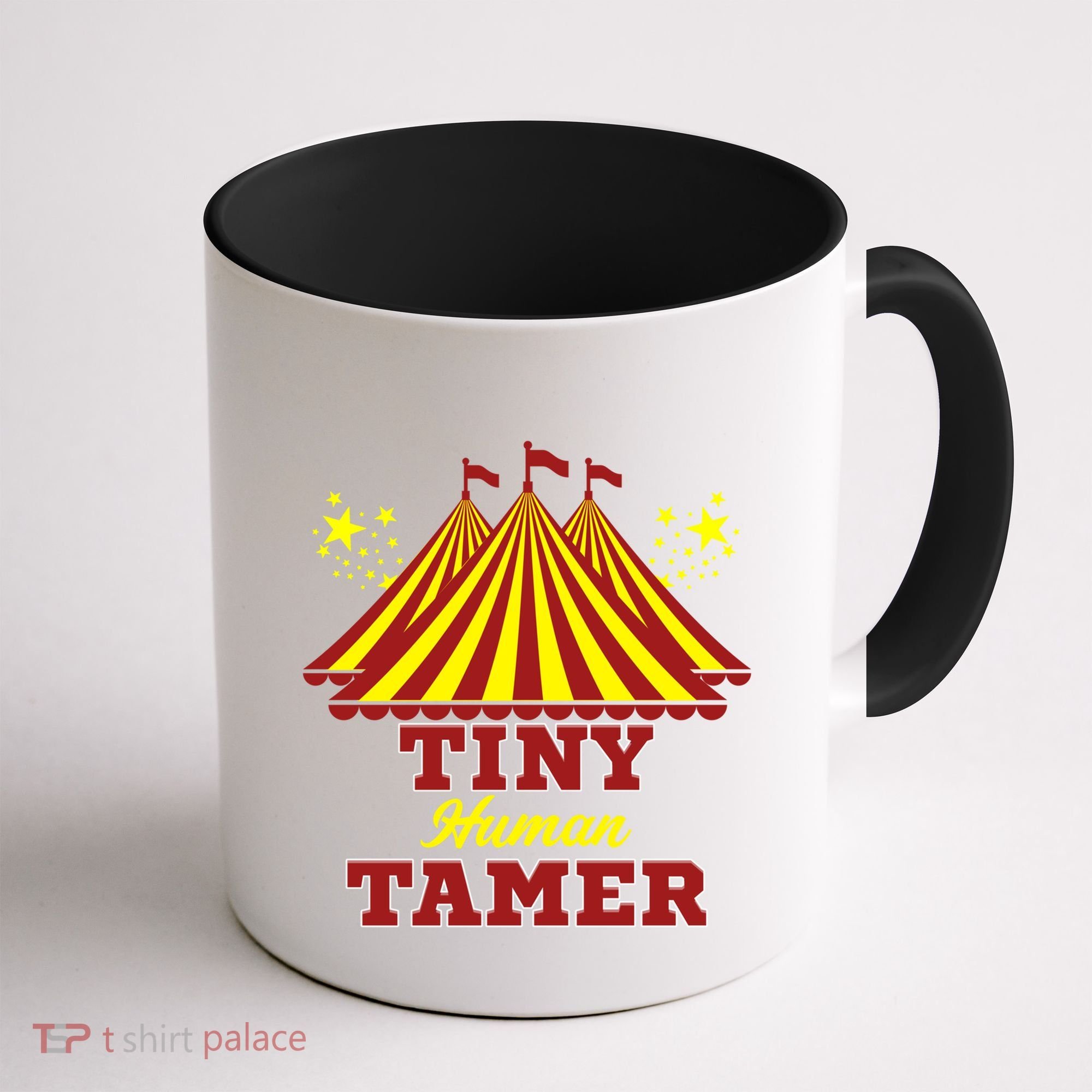 Tiny Hu Tamer Circus Carnival Ring Master Teacher Parent Gift Coffee Mug